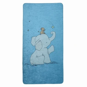 Ковёр «Kids Dream 00» 0.7х1.4 м цвет голубой