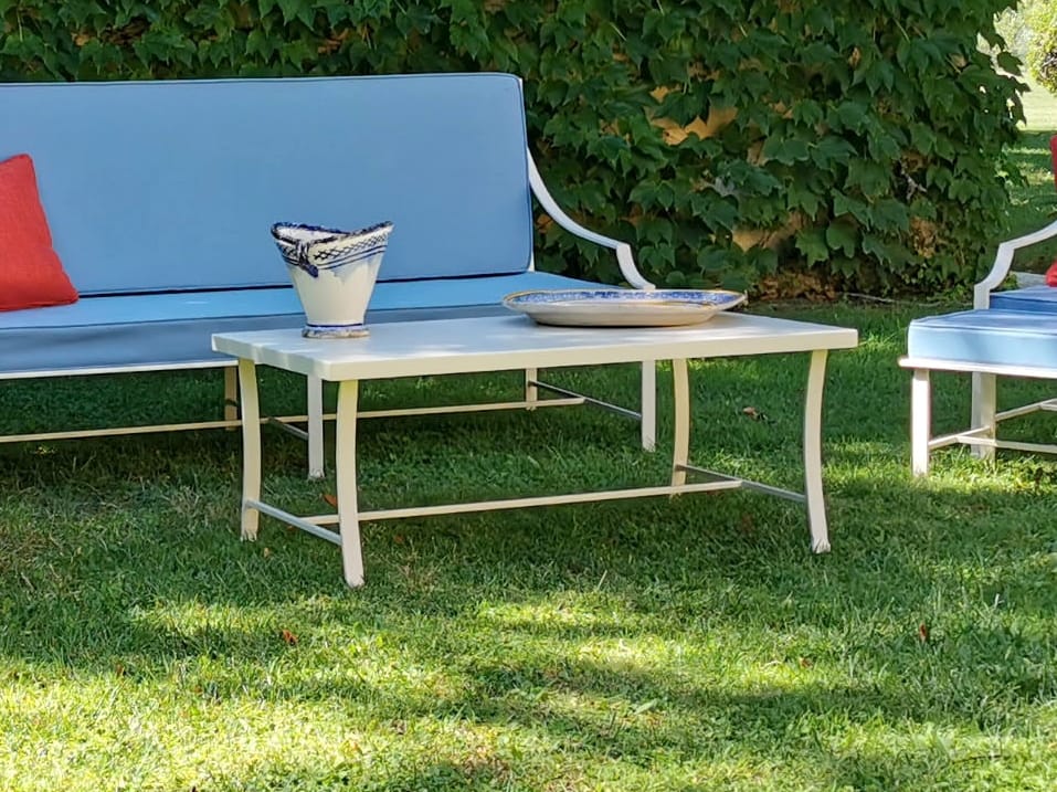 Прямоугольный садовый столик из нержавеющей стали OFFICINACIANI Perennial ARCH-00117618 - Вид №2