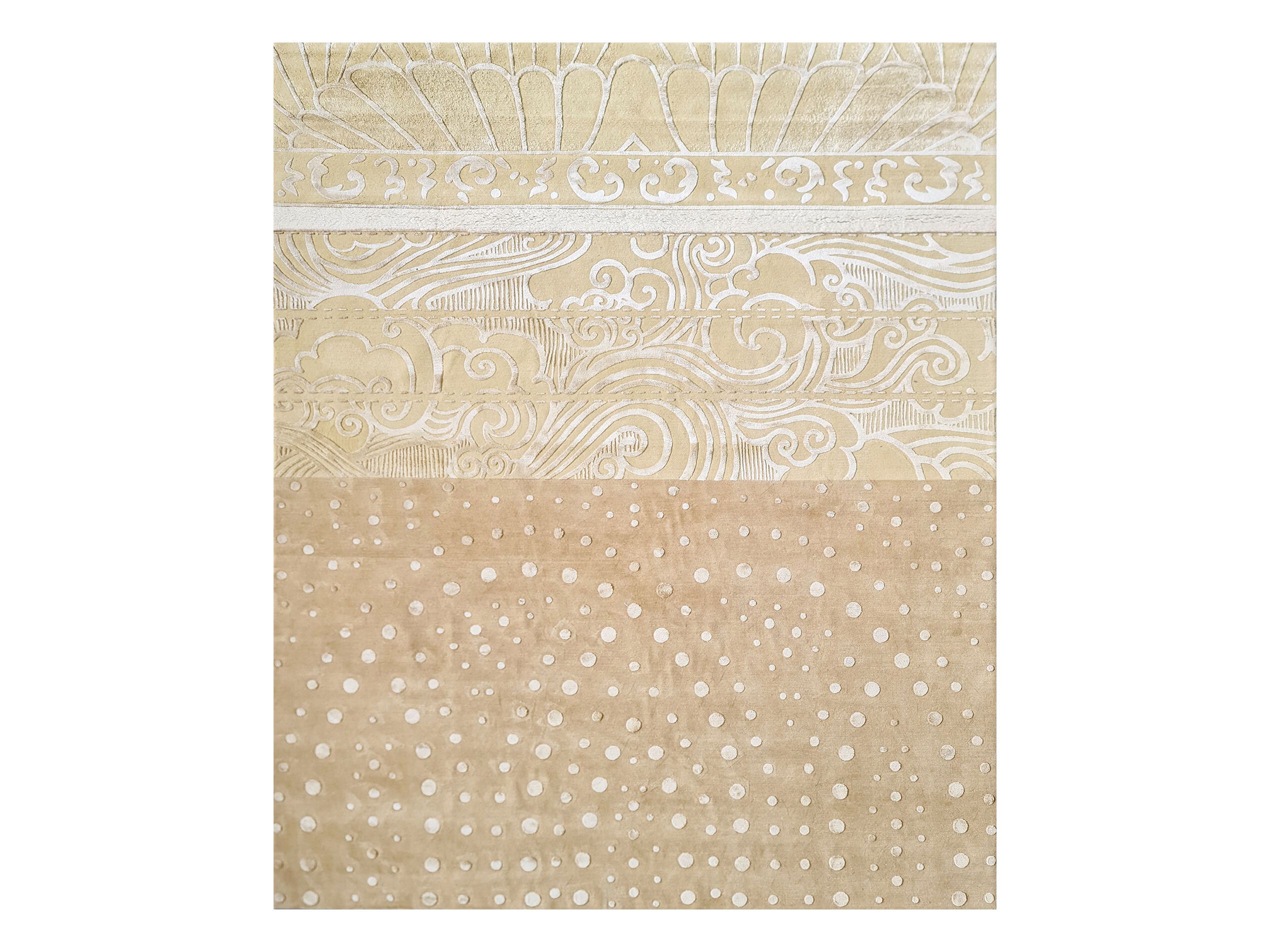 Ковер ручной работы из шерсти и шелка Tapis Rouge навсегда ARCH-00007917