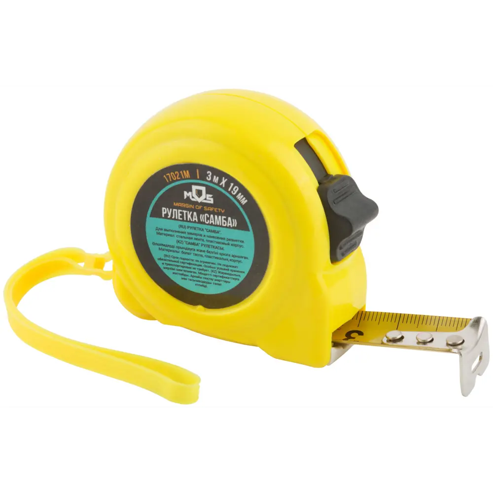 Рулетка Mos Самба, 3 м x 19 мм STLM-2083120