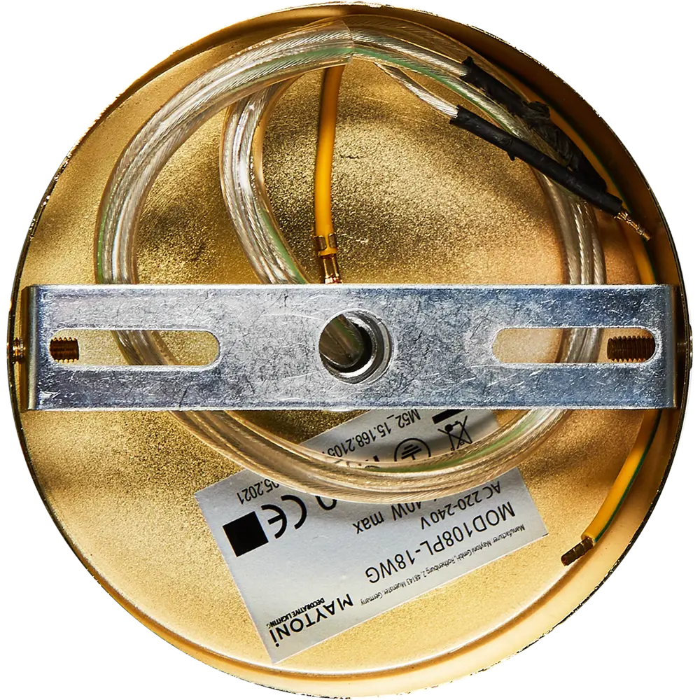 Люстра потолочная Vesper 18 ламп 36 м² цвет золотой/белый 89370801 STLM-2189381 Maytoni  - Вид №6