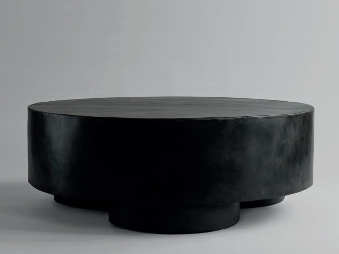 Круглый журнальный столик из волокнистого бетона 101 Copenhagen Big Foot ARCH-00018692