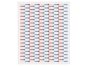 Прямоугольный ковер ручной работы