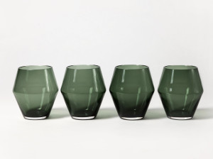 Набор из выдувного стекла