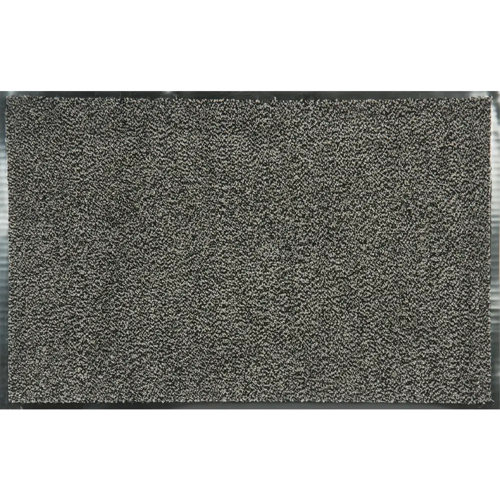 Коврик Fiesta, 60x90 см, полипропилен/резина, цвет серый/чёрный 81979278 STLM-2018382 INSPIRE 