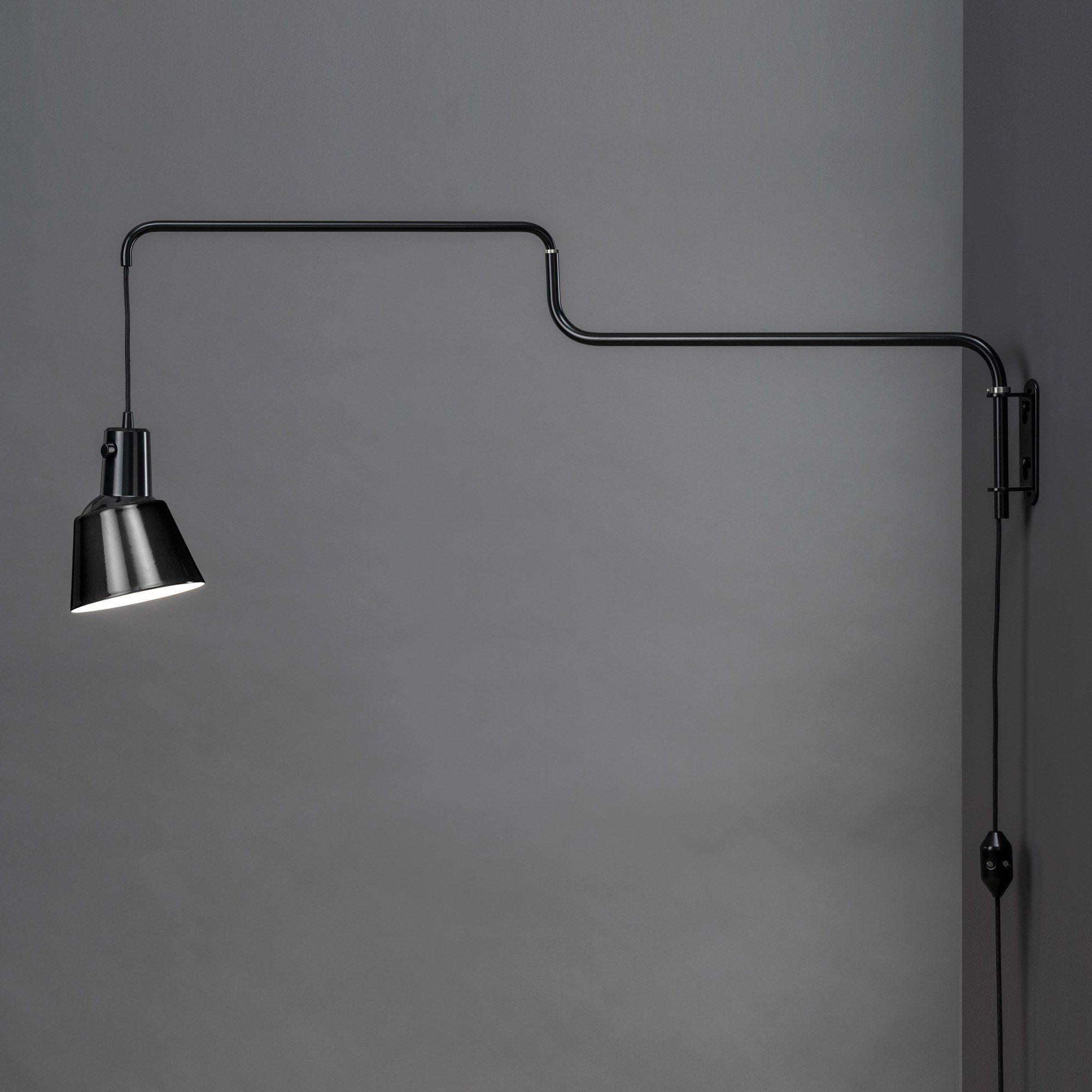 Регулируемая металлическая настенная лампа Midgard Licht K830 ARCH-00129519 - Вид №12