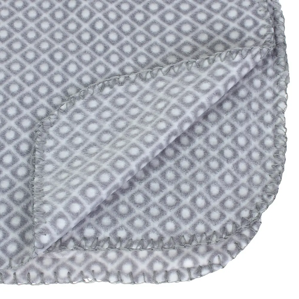 Плед флисовый «Play» 130х170 см цвет серый BELEZZA STLM-2194085 - Вид №2