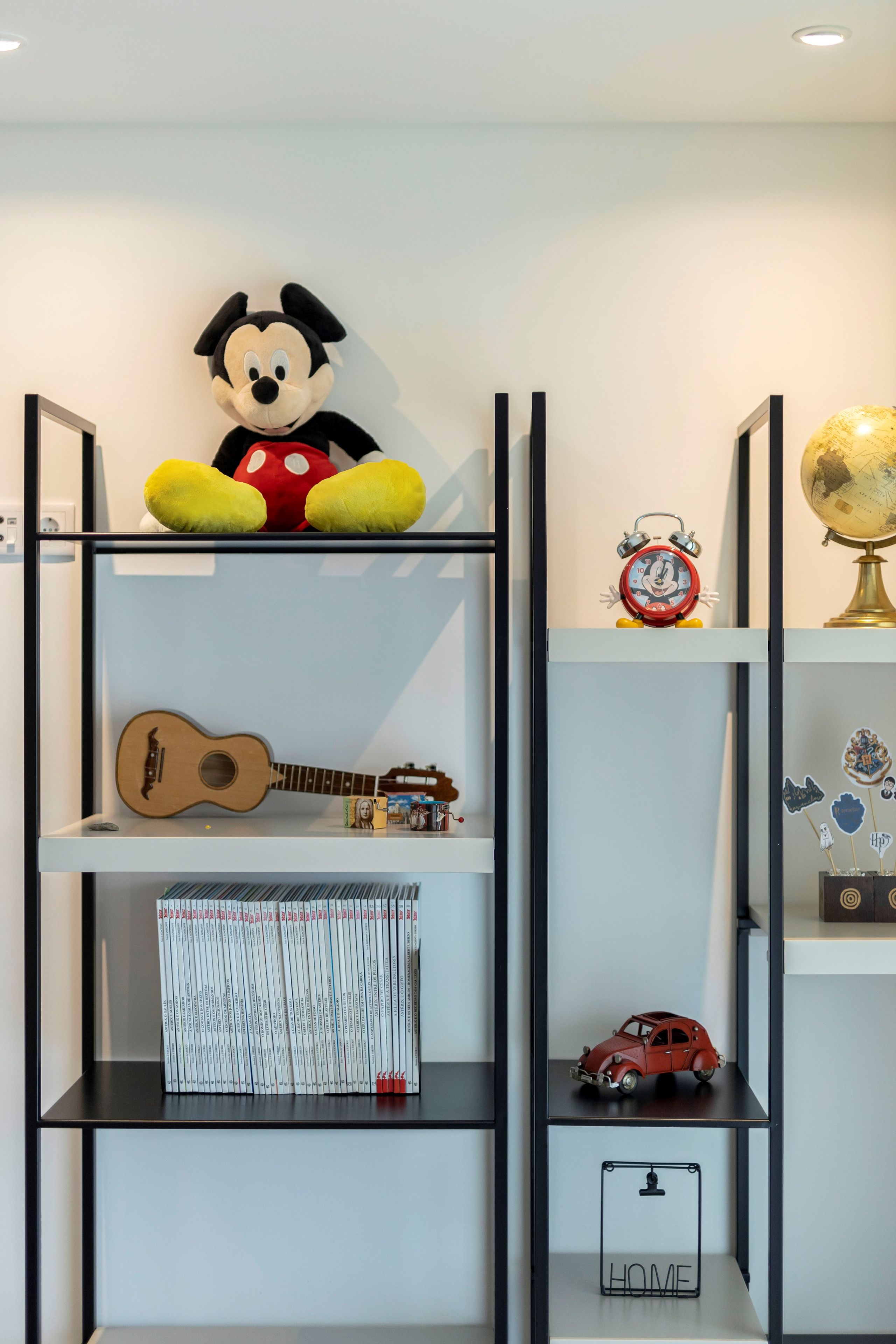 Железная двухсторонняя Книжная полка Stylish Club Slender ARCH-00029552 - Вид №10