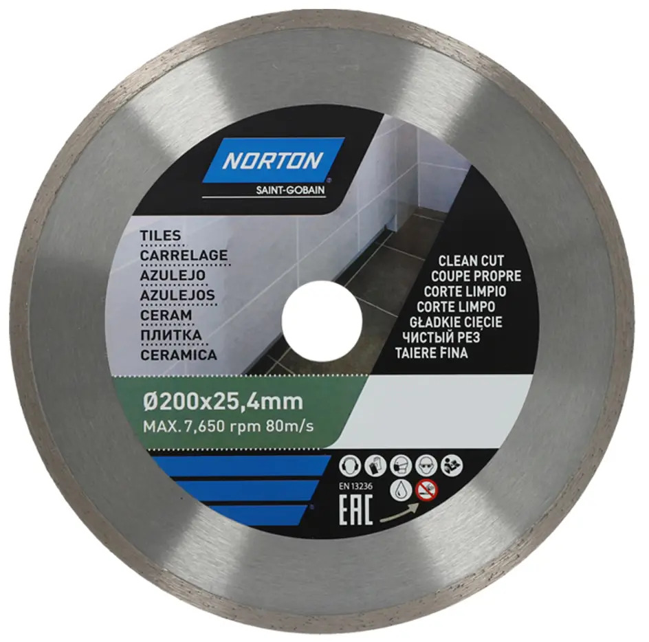 Алмазный диск Norton Extreme Ceramic для резки керамики и камня 87742763