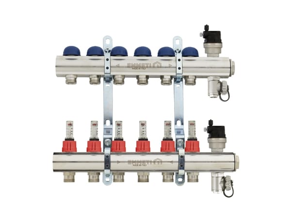 Латунный распределительный коллектор EMMETI коллекторы, кассеты и смесительные агрегаты ARCH-00045074
