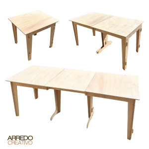 3in1 блокирующий раздвижной стол в многослойном