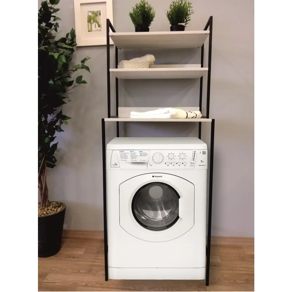 Santreyd STLM-0031681 — компактный стеллаж над стиральной машиной 82613188 Мебель для хранения - Вид №4