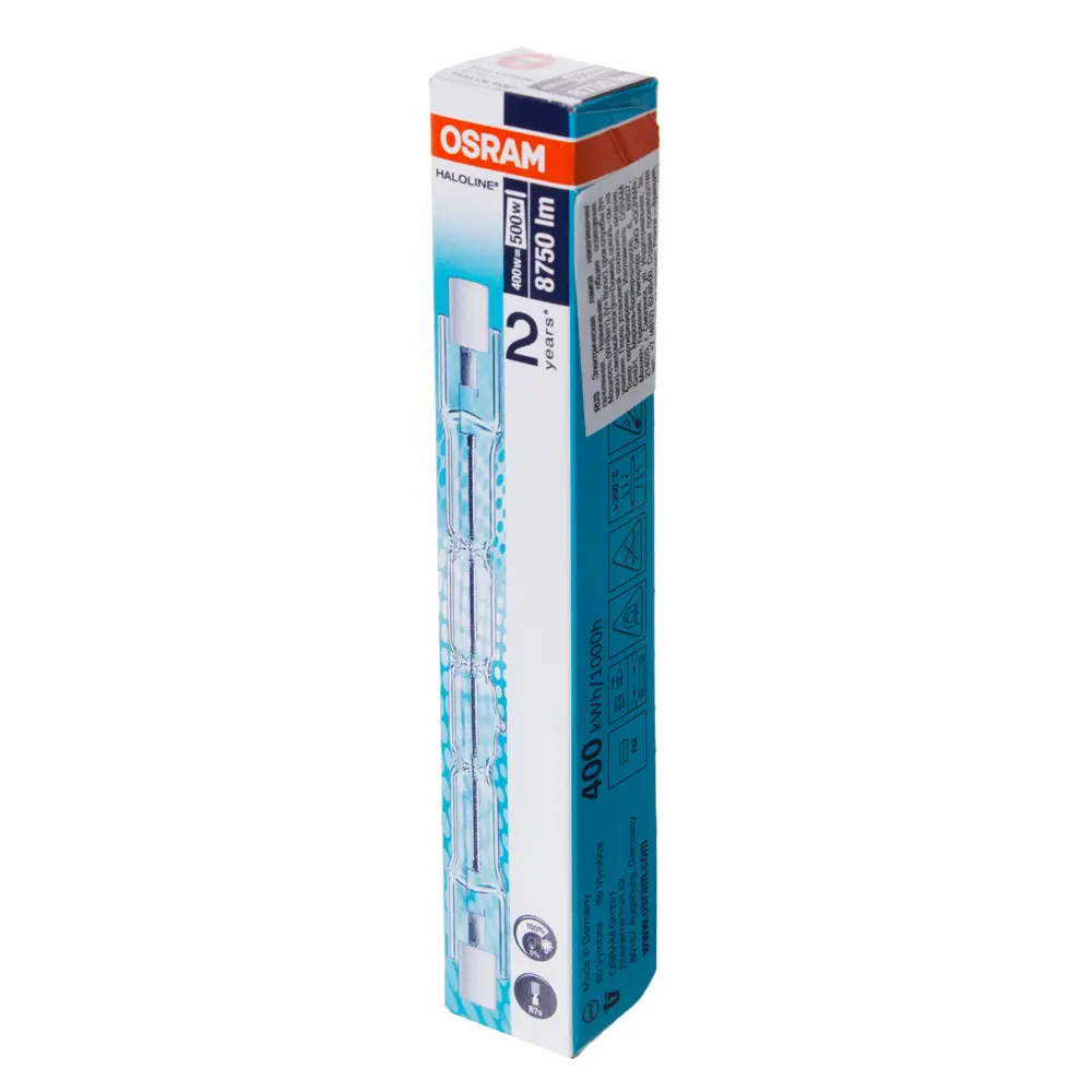 Лампа галогенная Osram R7s 400 Вт свет тёплый белый STLM-2188739 - Вид №1