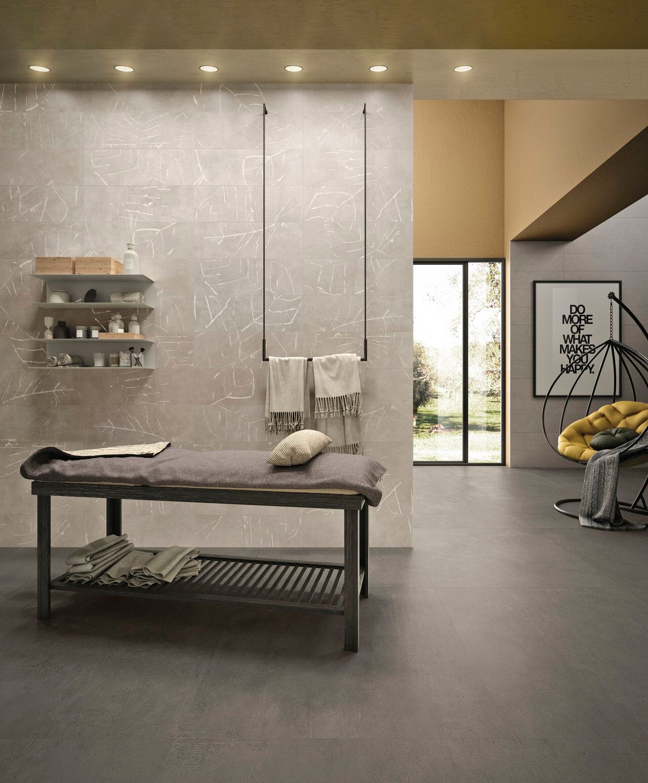 Цементный эффект крытый керамогранит / напольное покрытие ARIOSTEA URBAN ACTIVE ARCH-00094677 - Вид №2