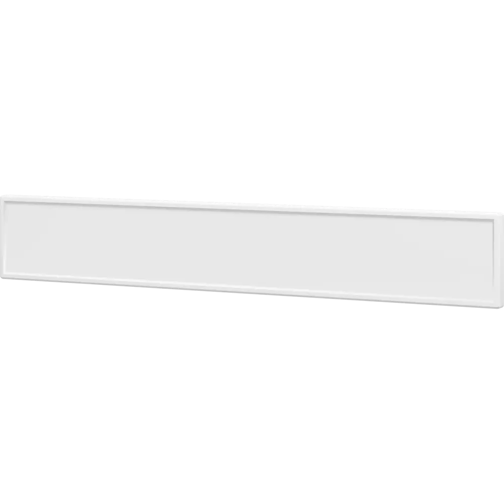 Фасад кухонного шкафа Инта 79.7x12.5 см KONSENSA ЛДСП цвет белый Инта белая STLM-2188462 - Вид №1