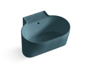 Керамическая столешница/подвесной овальный умывальник