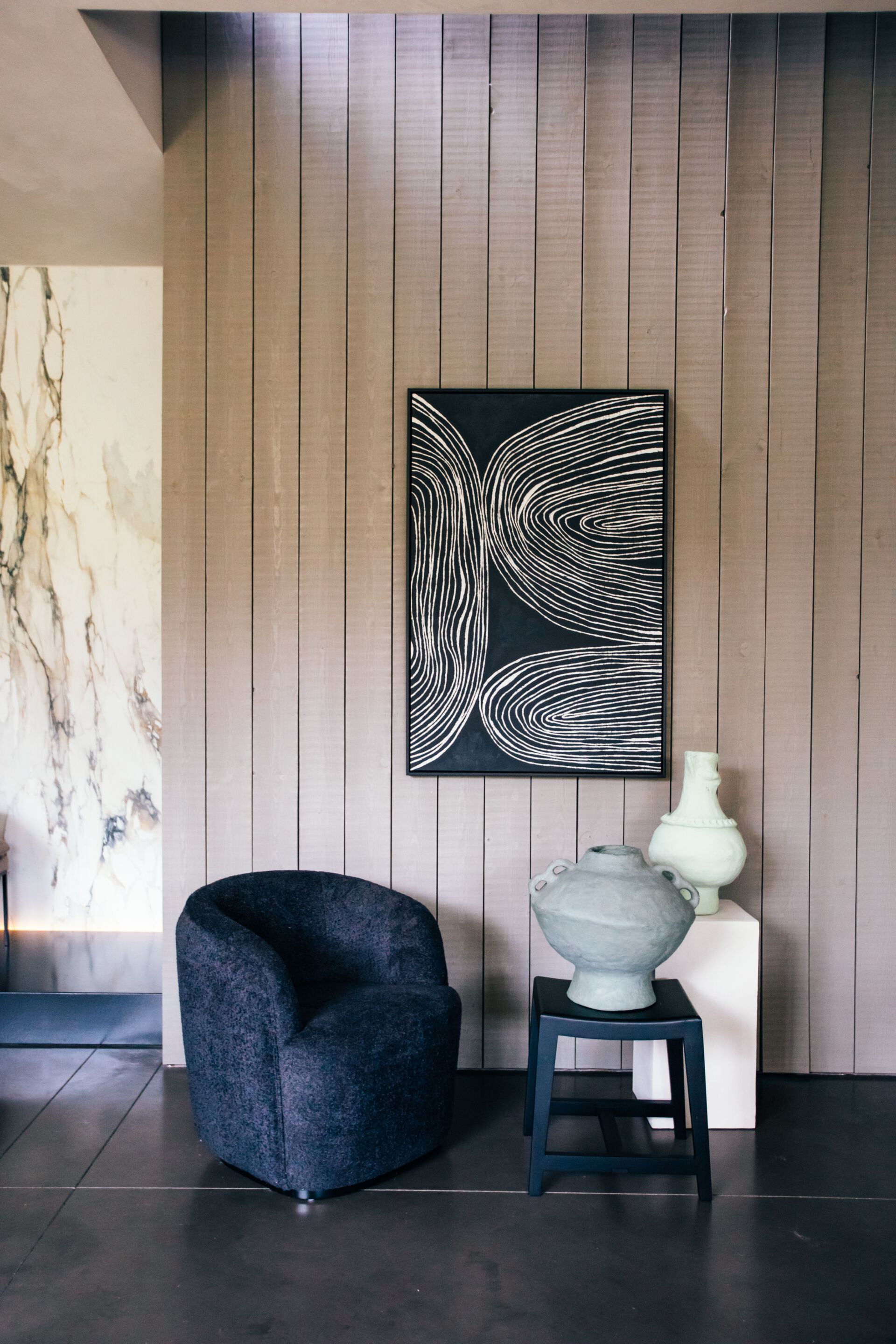 Тканевое кресло с подлокотниками POMAX Porterville ARCH-00028371 - Вид №4