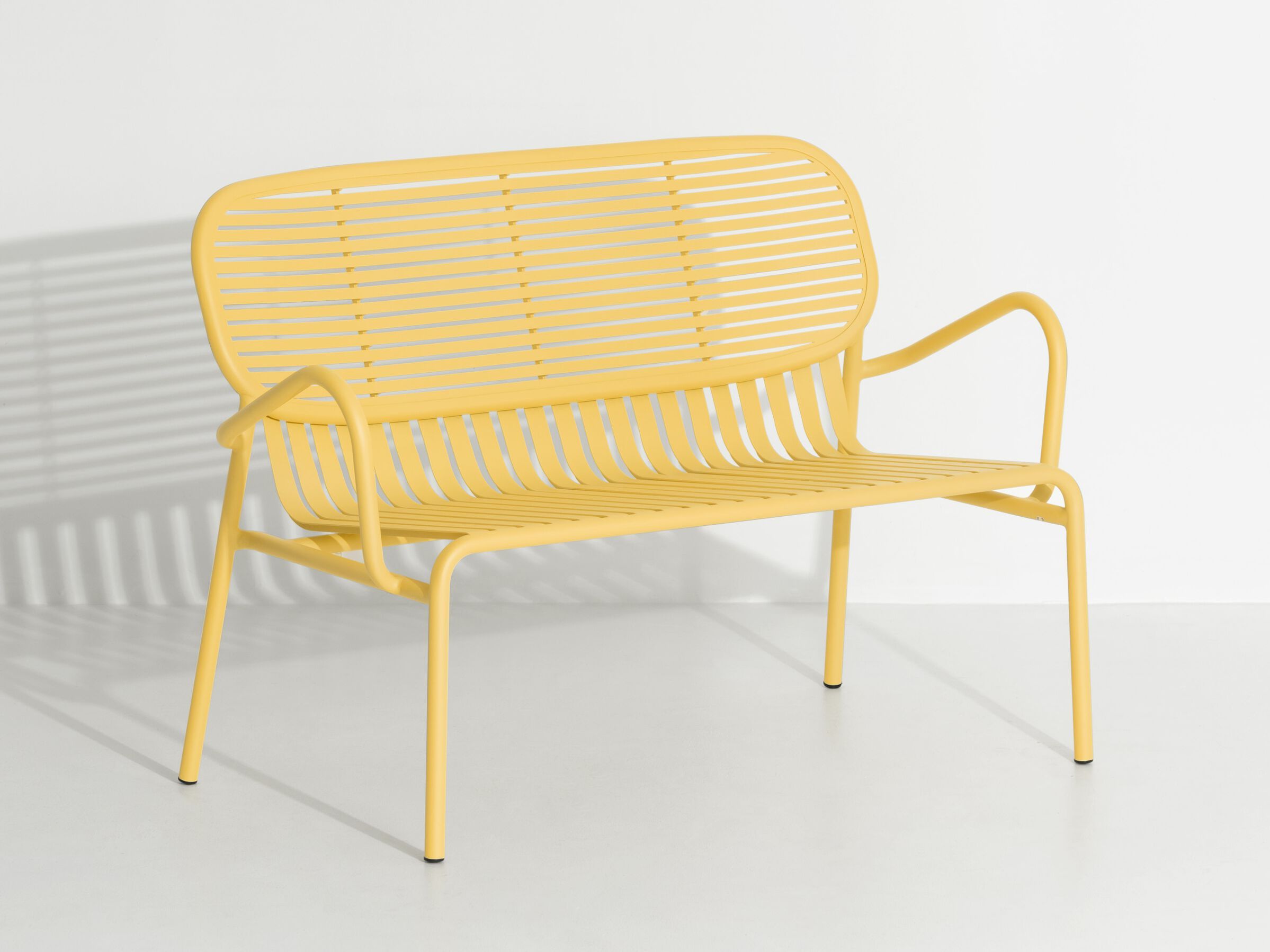 Алюминиевая садовая скамейка с порошковым покрытием с подлокотниками Petite Friture выходные ARCH-00120153 - Вид №35