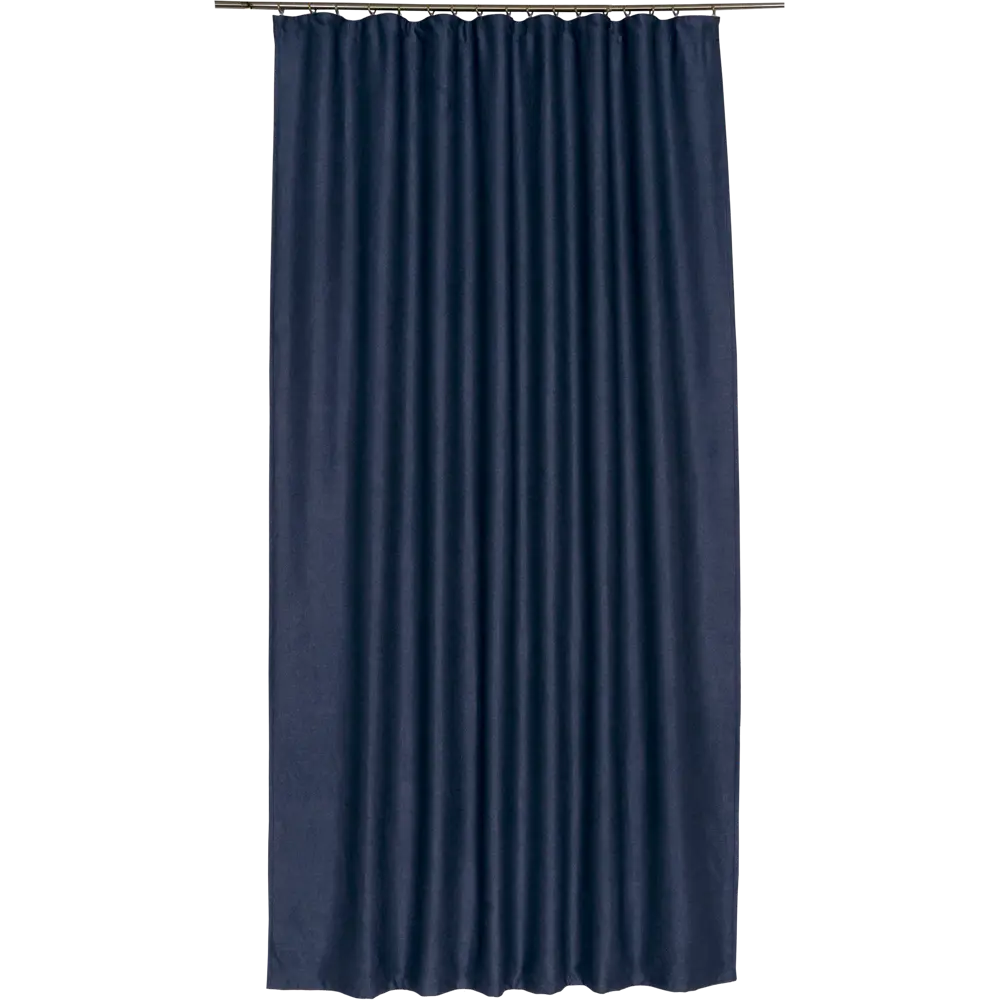 Штора на ленте «Велюр» 160х260 см цвет синий WITERRA STLM-2212081