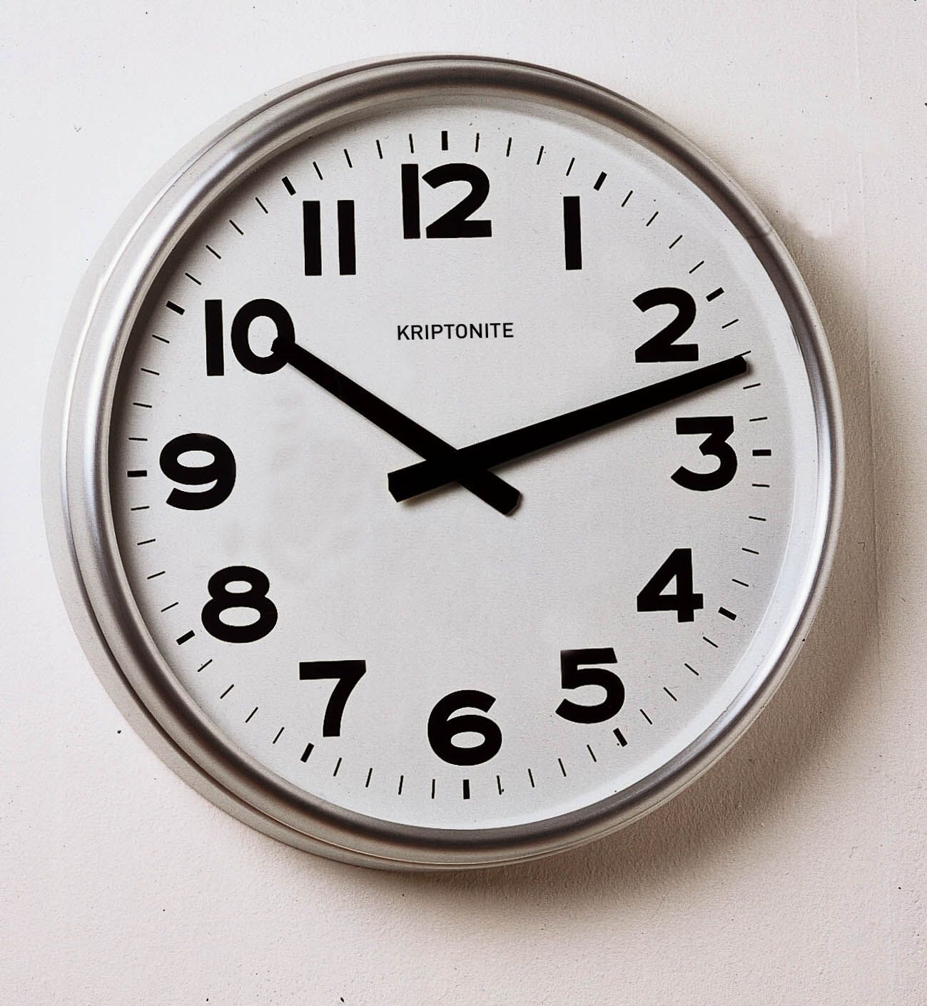 Настенные часы из анодированного алюминия KRIPTONITE GIGANTE ARCH-00080250 - Вид №2