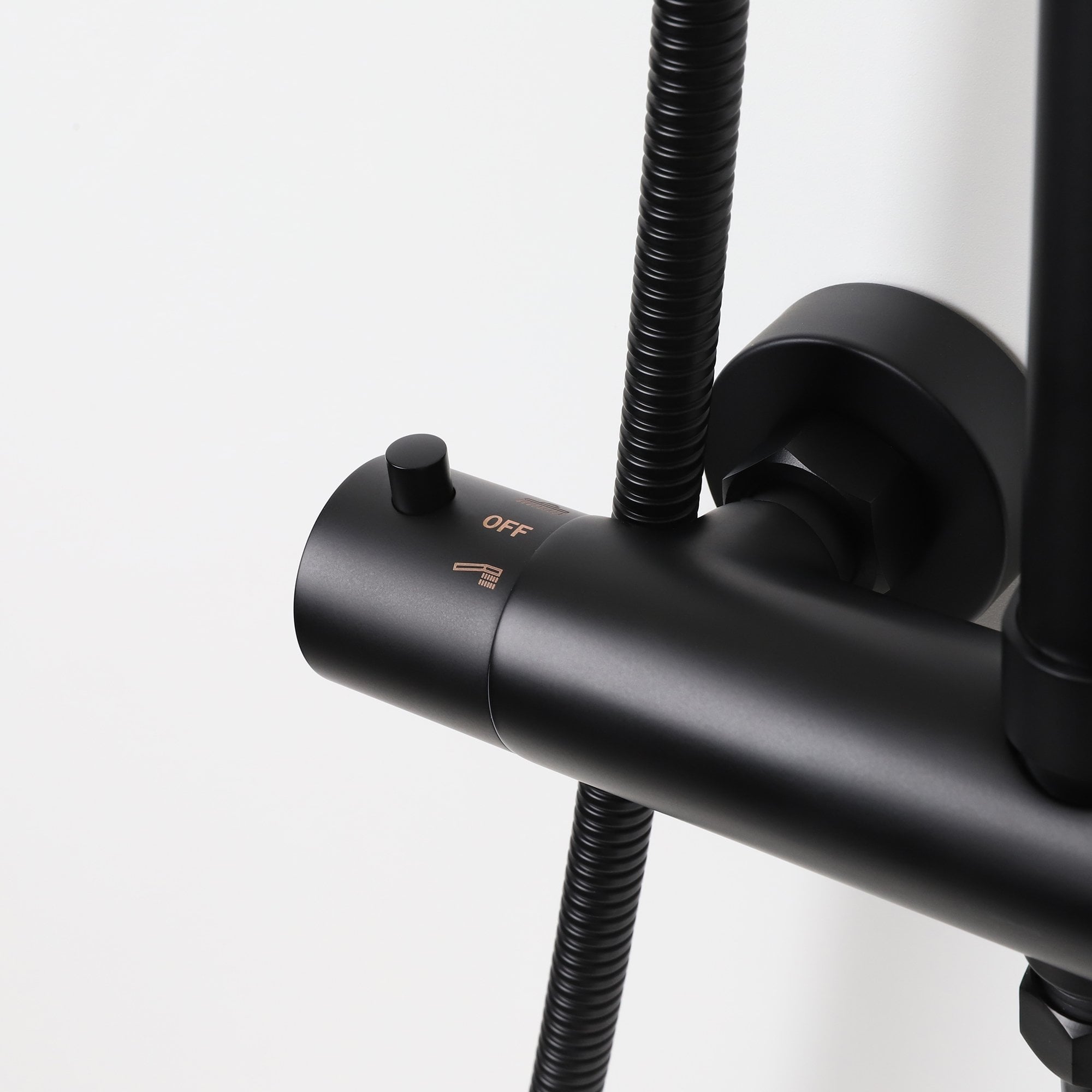 Однорычажный смеситель для душа с 3 отверстиями и ручным душем LUSSO Elegance ARCH-00042233 - Вид №12