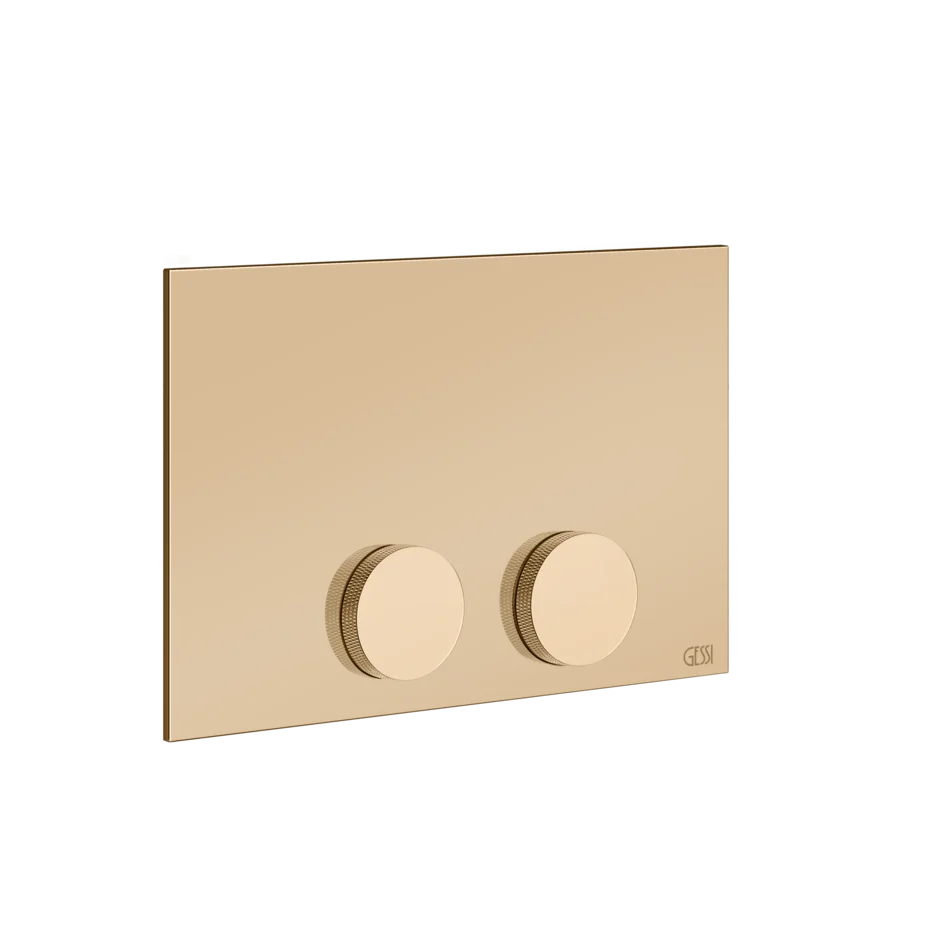 Запорная пластина 54629 735 Gessi Anello ТЕПЛАЯ БРОНЗА PVD 54629735