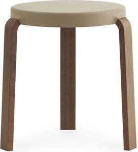 602288 Tap Stool Walnut / Sand Normann Copenhagen