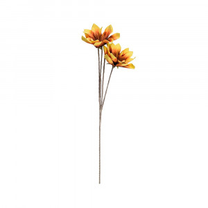 40 Искусственное растение Цветок из фоамирана "Магнолия осенняя" 125 см aj - Вещицы