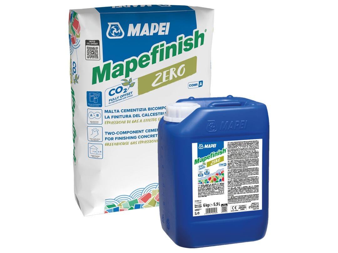 Двухкомпонентный цементный раствор для отделки бетона MAPEI MAPEFINISH ZERO ARCH-00060092