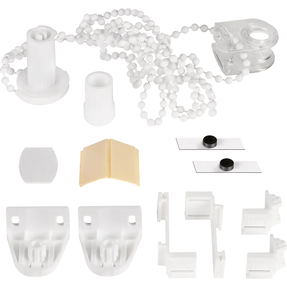 Штора рулонная Bella 50x160 см чёрная PRAKTO STLM-2037943 - Вид №3