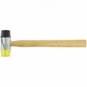 Молоток рихтовочный бойки 35мм комбинированная головка деревянная ручка SPARTA