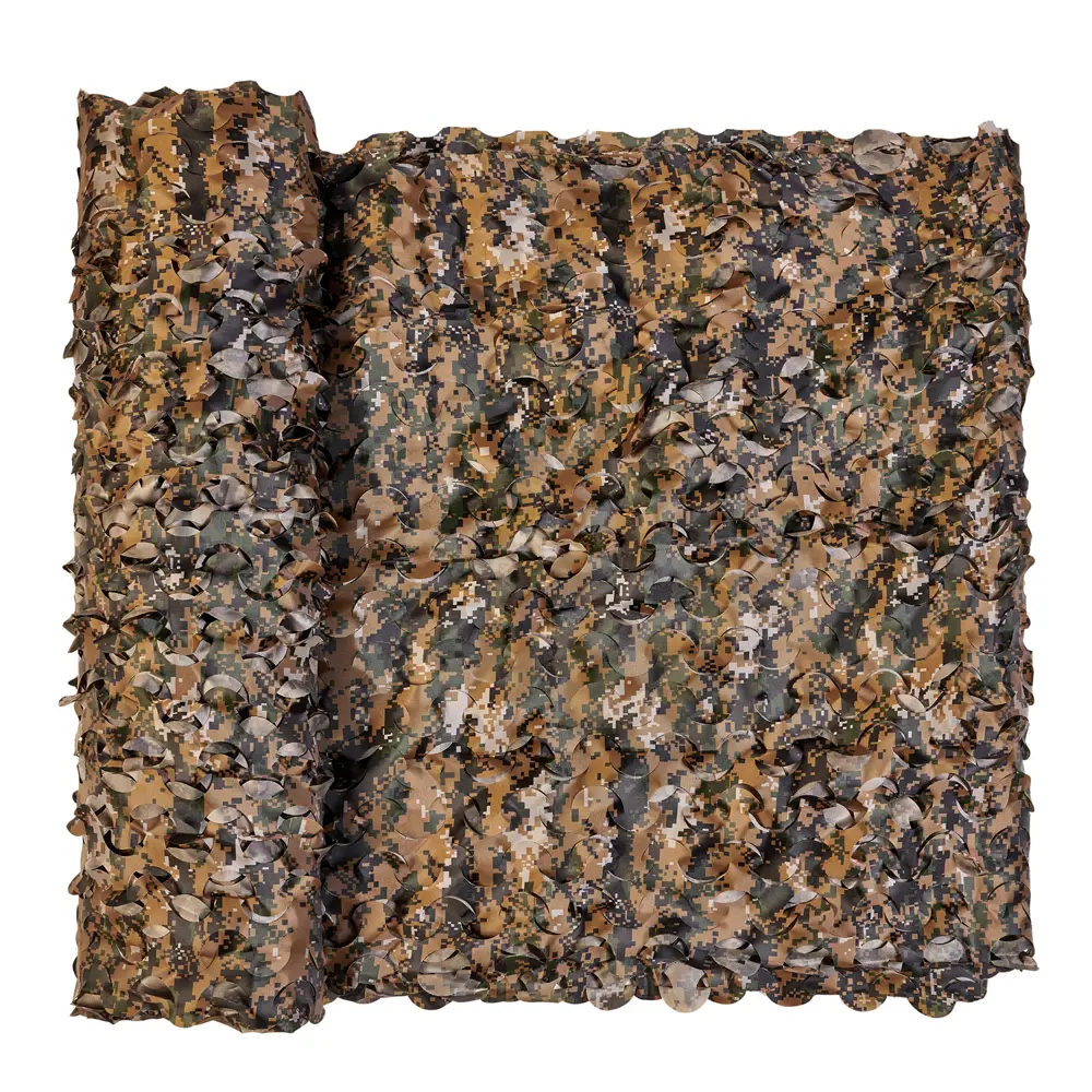 Сетка маскировочная Камуфляж лес 2x3 м черный/бежевый/зеленый НИТЕКС STLM-2023661 - Вид №1