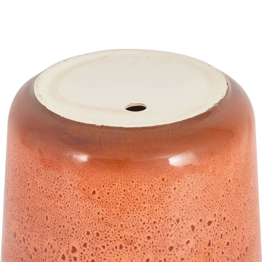 Горшок цветочный Gonchar Лира №1 Люкс ø29 h26 v11.5 л керамика оранжевый STLM-2143298 - Вид №3