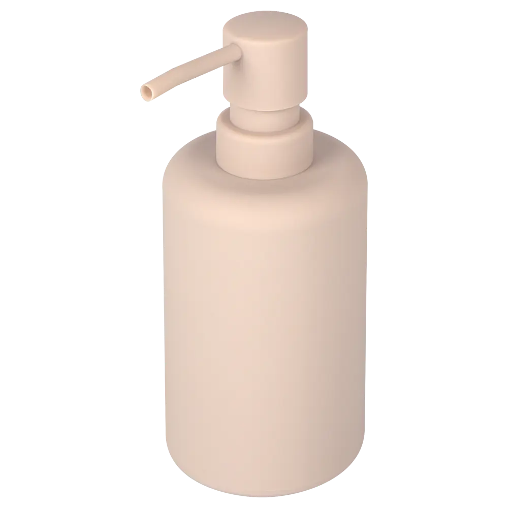 Дозатор для жидкого мыла SWENSA Swanny Fossil в серо-розовом цвете 89364714 STLM-1391584
