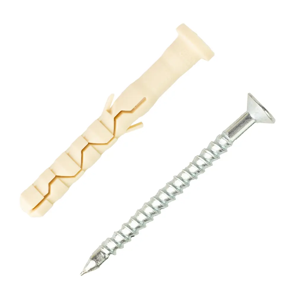 Дюбель-гвоздь Европартнер с цилиндрической манжетой 8×60 мм (50 шт) 89383266 STLM-1499153