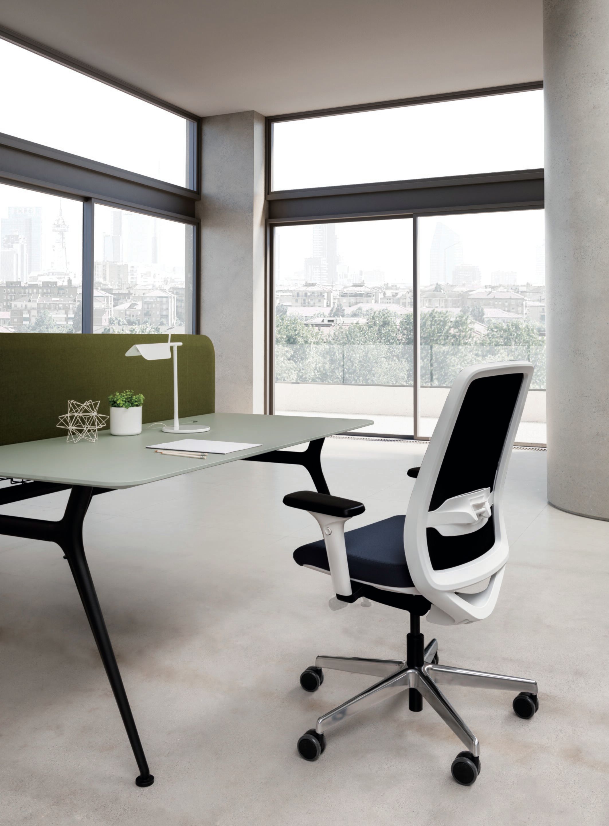 5 спиц операционный офисный стул с подлокотниками ESTEL GROUP TIME ARCH-00063381 - Вид №6