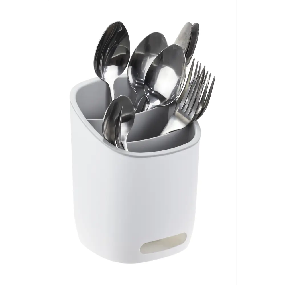 Сушилка для столовых приборов Idea Изли полипропилен цвет белый Santreyd STLM-2109596 - Вид №3