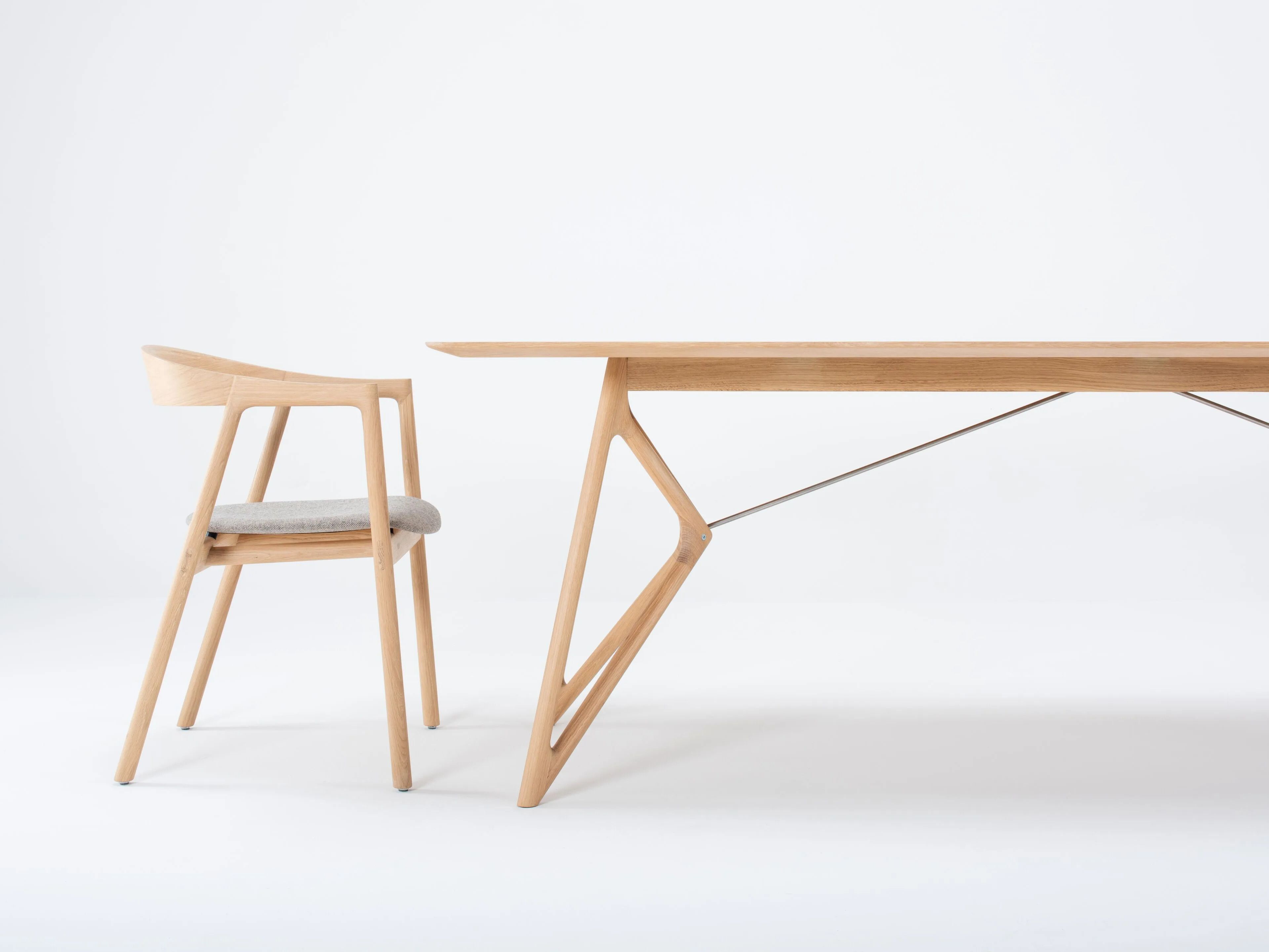 Мягкий стул с открытой спинкой Gazzda MUNA ARCH-00077192 - Вид №4