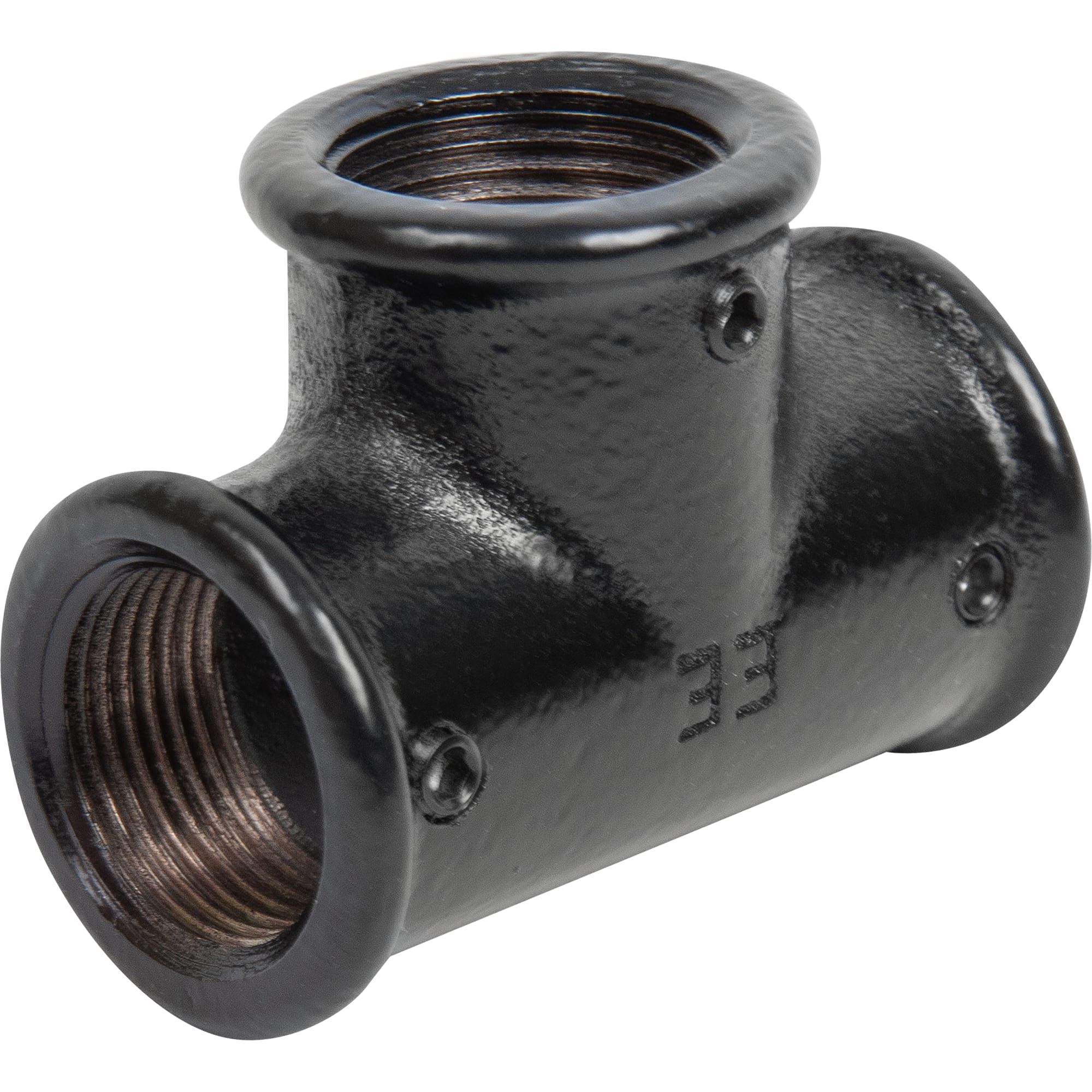 82505410 Соединитель трех труб d25 мм, цвет черный Santreyd 