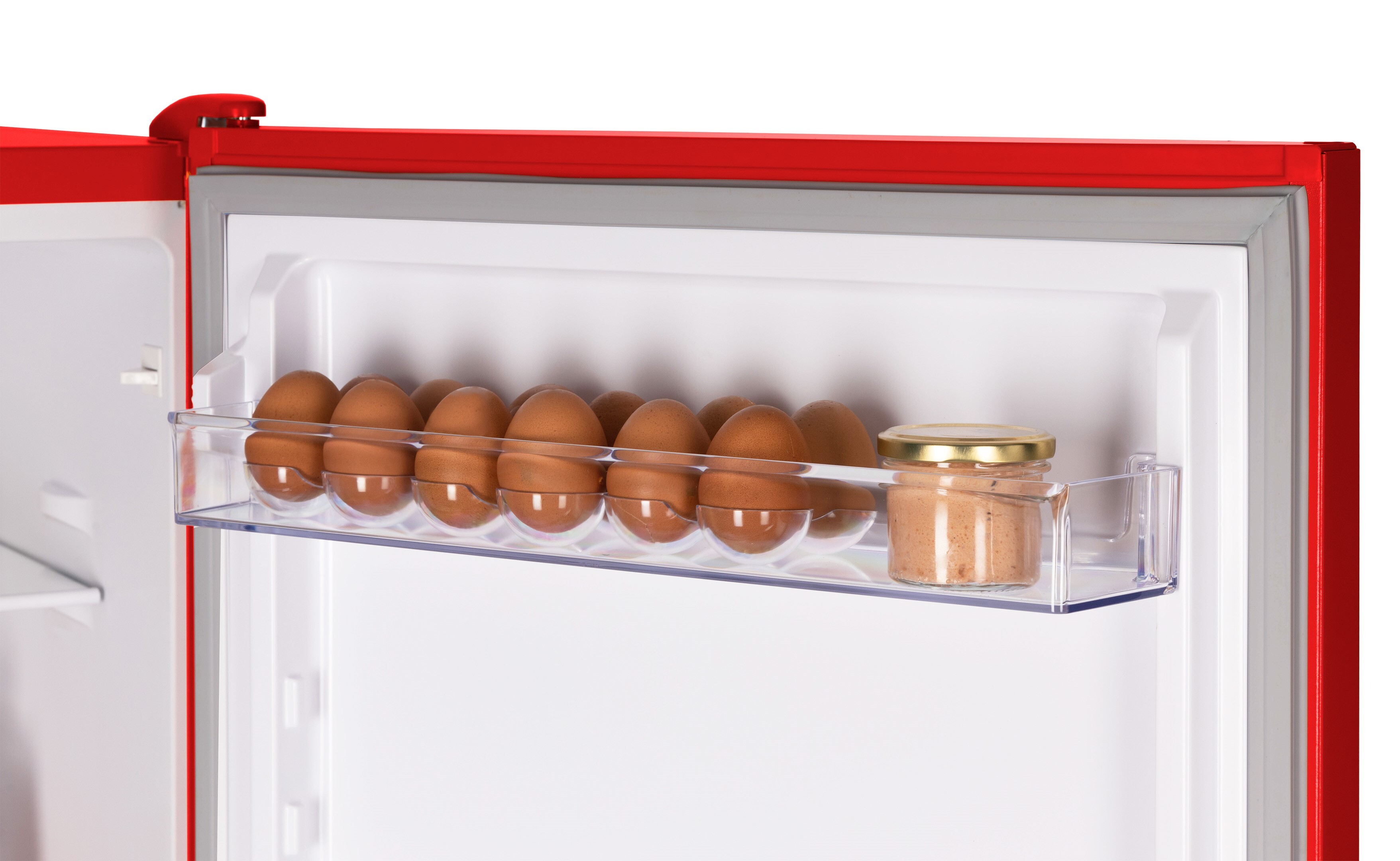 9021264 Холодильник с морозильником   Nordfrost NRB 152 R красный STDN-0094008 - Вид №5