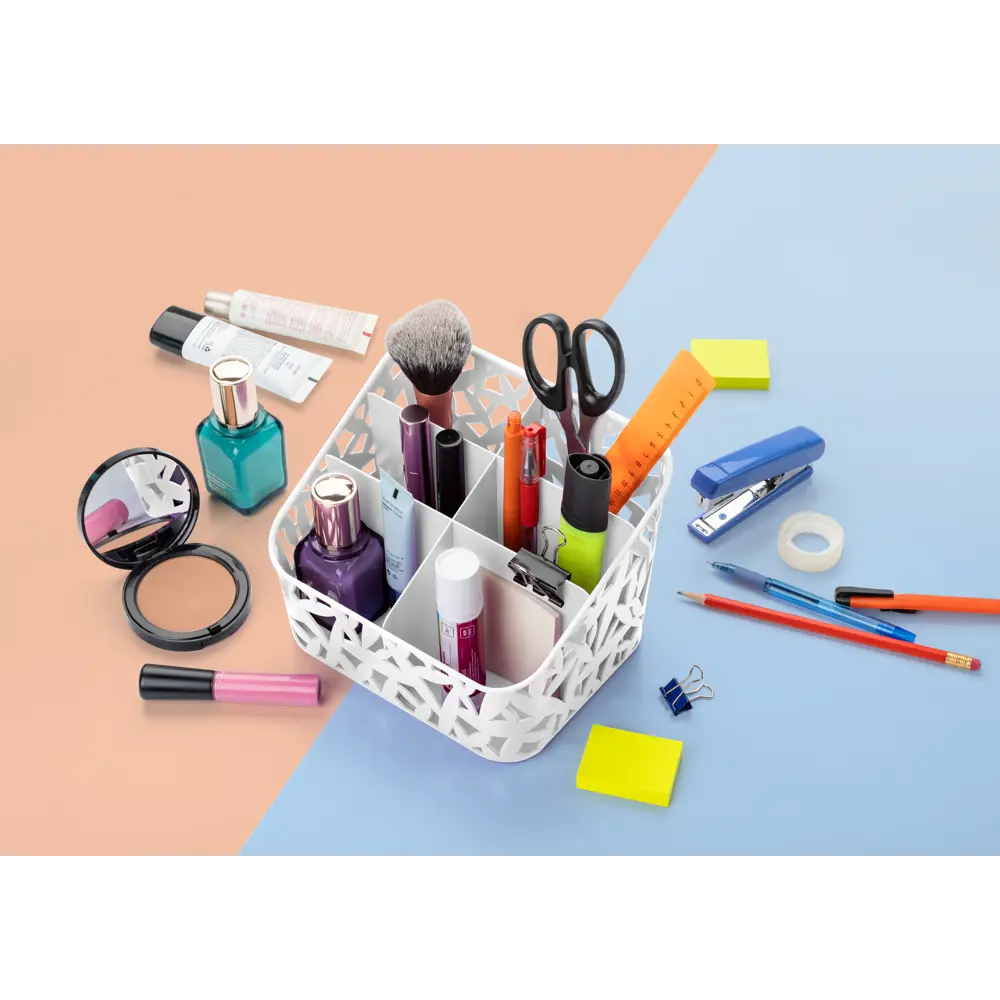 БЫТПЛАСТ Органайзер настольный для порядка на рабочем столе 82136851 STLM-0020104 - Вид №7