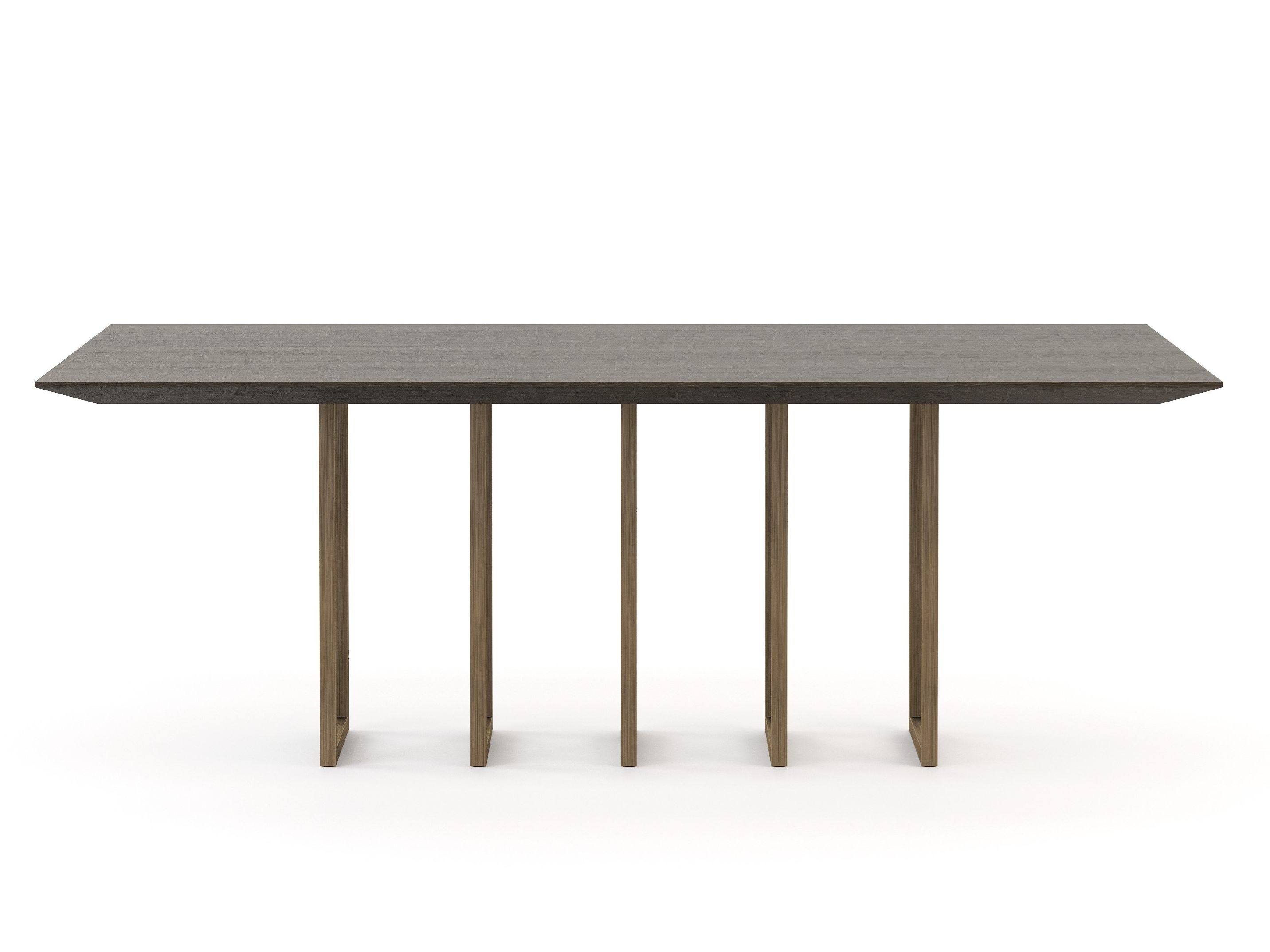 Прямоугольный обеденный стол из шпона Stylish Club Slender ARCH-00010853