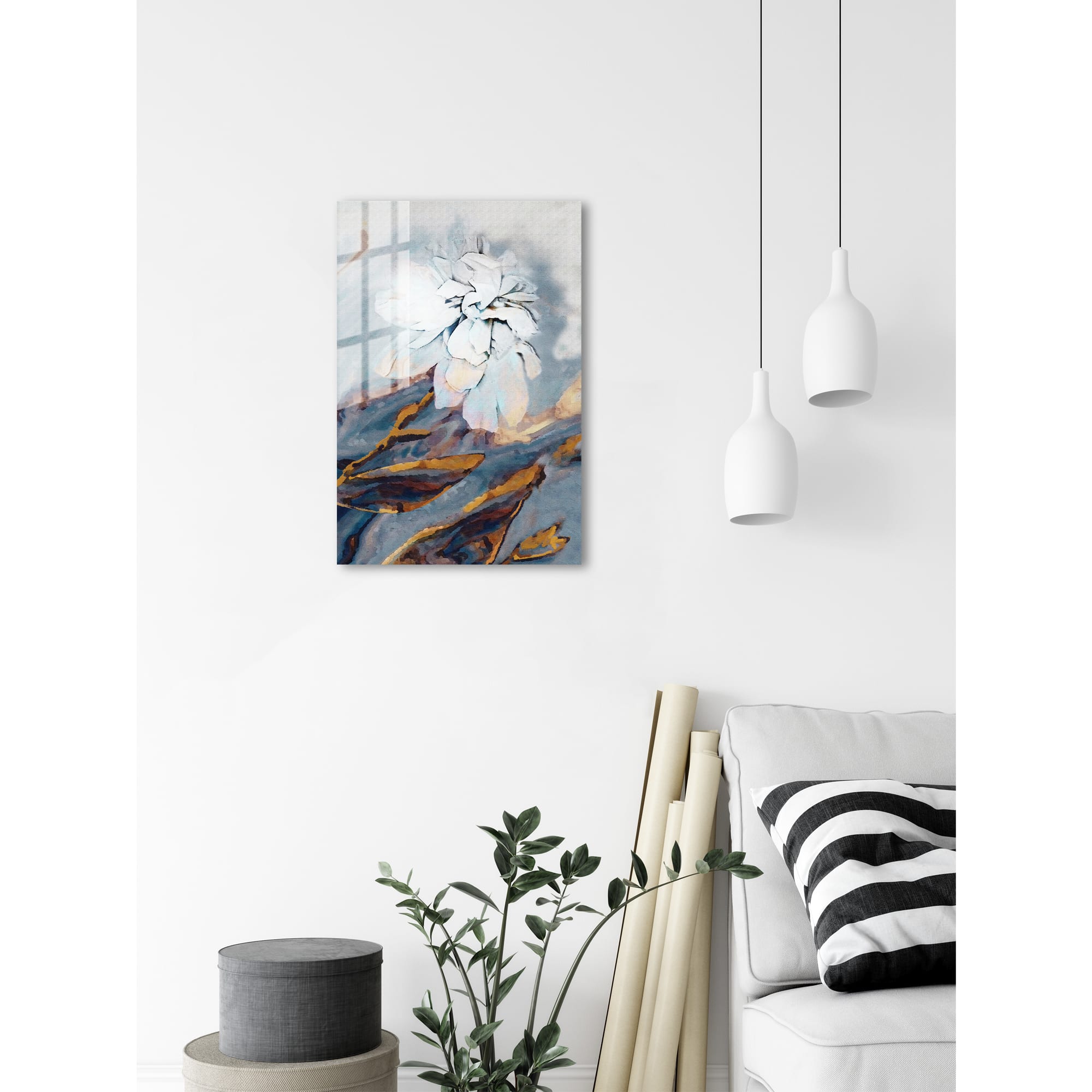 84531432 Картина на стекле «Альба 1» 40x60 см Santreyd  - Вид №4