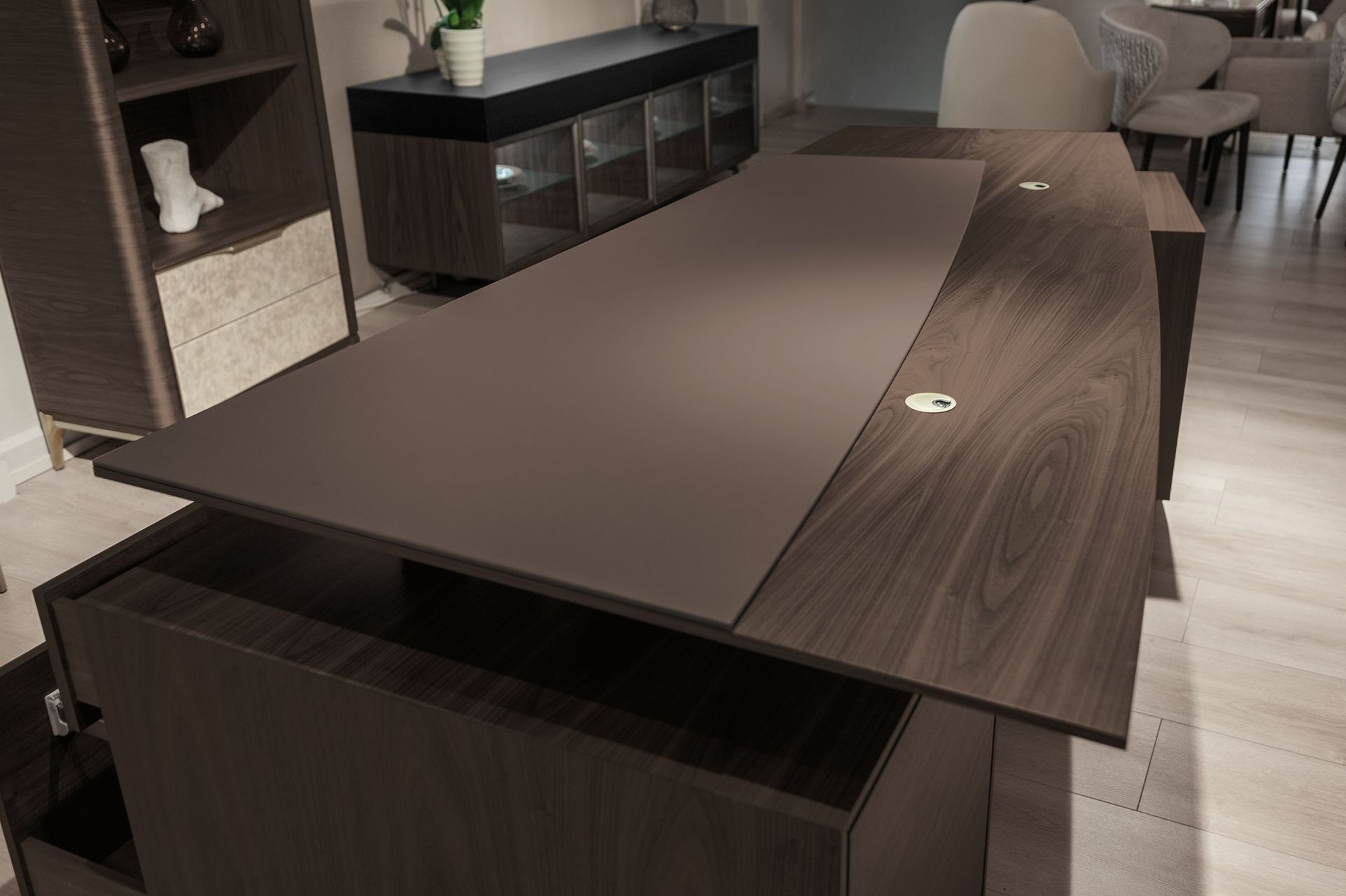 Деревянный исполнительный стол с ящиками Hurtado Evolution ARCH-00057273 - Вид №12