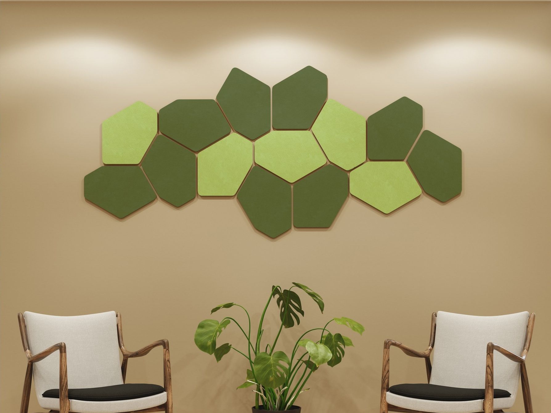 Рециркулированная пластиковая акустическая панель Movisi HUSH ARCH-00143464