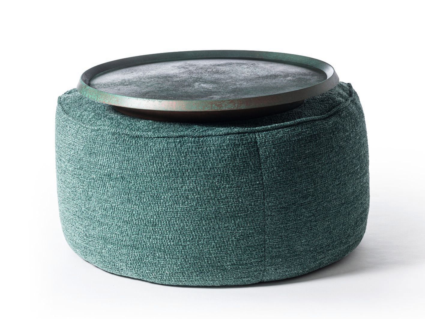 Полиуретановый светящийся лоток ткань круглый пуф GART Giò ARCH-00055862