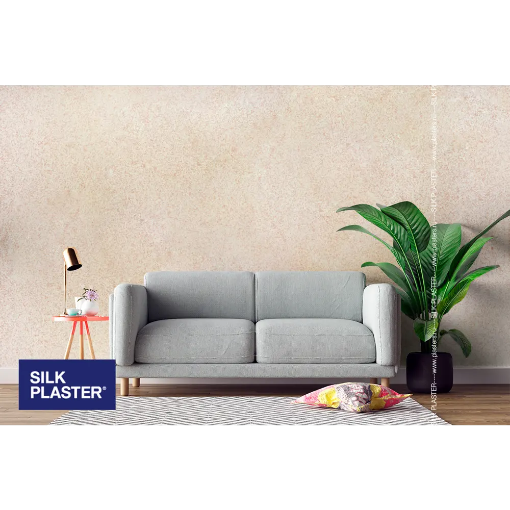 Жидкие обои Silk Plaster Absolute А209 0.743 кг цвет какао с молоком 82736071 STLM-2002096  - Вид №3