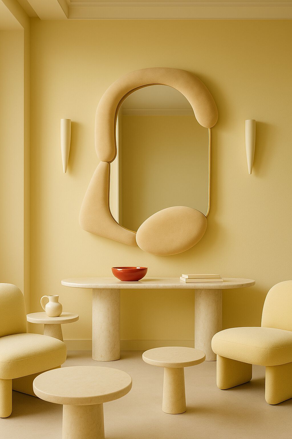 Зеркало в рамке DOVAIN STUDIO CLOUD ARCH-00133498 - Вид №3