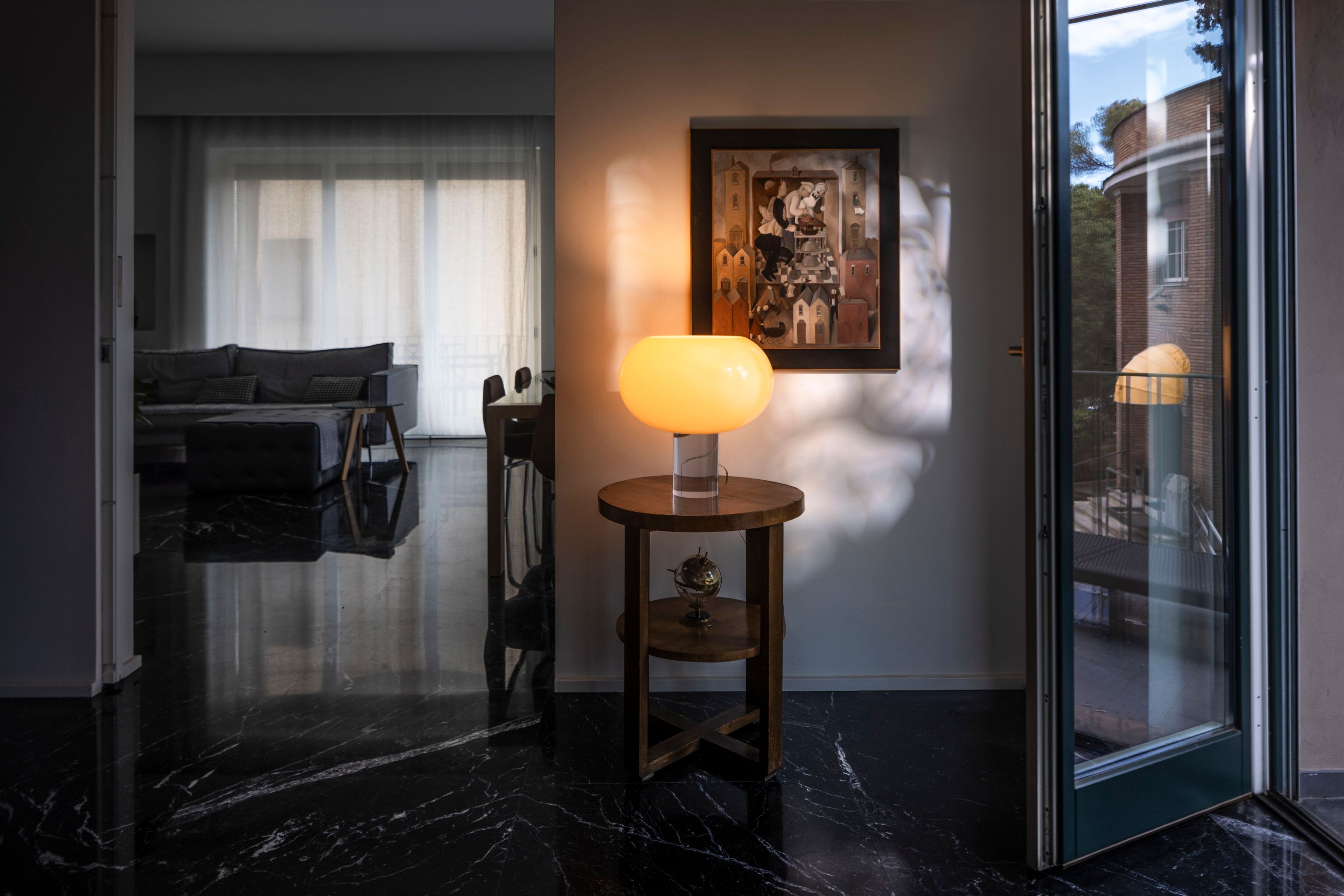 Настольная лампа из дутого стекла Foscarini Buds ARCH-00138429 - Вид №9