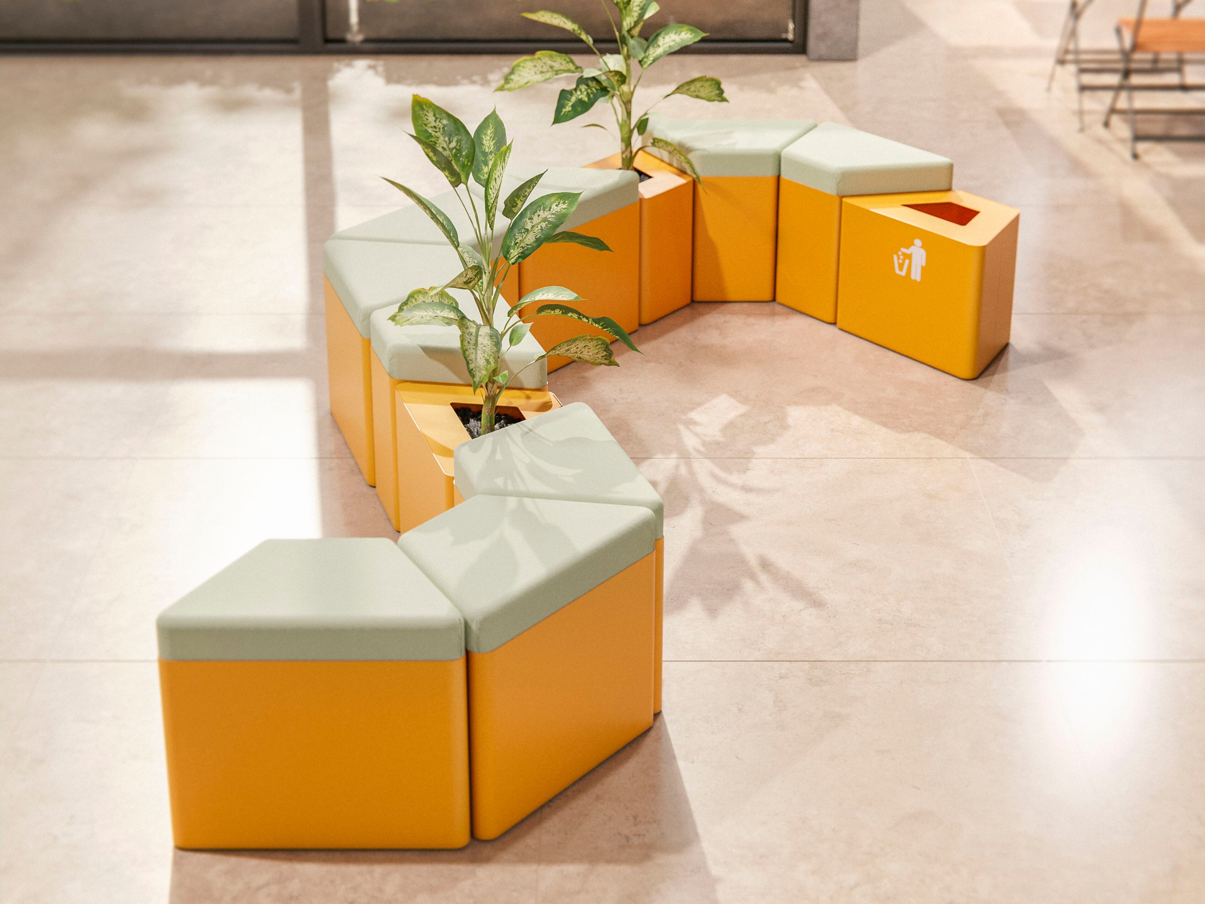 Мусорный бак из листового металла для раздельного сбора Made Design Niseko ARCH-00109238 - Вид №4